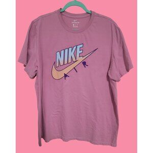 Nike Air Pink Graphic Tee Shirt XXL